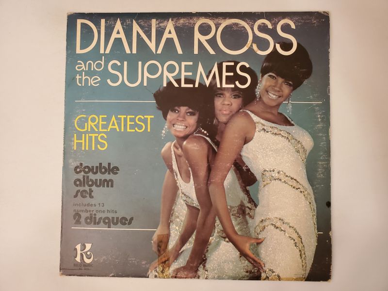 Diana Ross and the Supremes Greatest Hits vinyl record